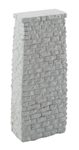 Walthers 4580 HO Single-Track Railroad Deck Bridge Stone Pier Resin Casting
