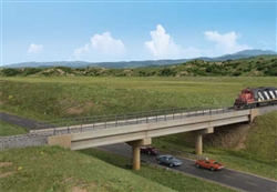 Walthers 4592 HO Modern Long Span Concrete Railroad Bridge Kit