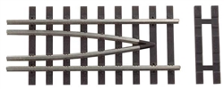 Walthers 10005 HO Code 100 Nickel Silver Bridge Track End Set Includes 2 End Track Pieces 2 Spacer Ties