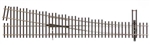 Walthers 70018 HO Code 70 Nickel Silver DCC Friendly Number 6 Turnout Right Hand