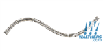 Walthers 83001 HO Code 83 Nickel Silver Flex Track with Wood Ties Each section: 36" Pkg 5