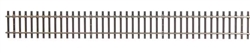 Walthers 94883007 HO Code 83 Nickel Silver Flex Track with Wood Ties Branch Line Ties each section: 36" pkg 5 