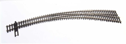 Walthers 83062 HO Code 83 Nickel DCC-Friendly Curved Turnout 20 and 24" Radii Right Hand