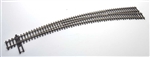 Walthers 83064 HO Code 83 Nickel DCC-Friendly Curved Turnout 24 and 28" Radii Right Hand