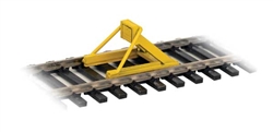 Walthers 83108 HO Assembled Track Bumper 4-Pack Yellow