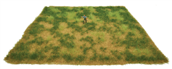 Walthers 1129 Tear & Plant Meadow Mat 8-5/8 x 7-7/8" Early Spring Meadow
