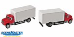 Walthers 11291 HO International 4900 Single-Axle Box Van Cab Body