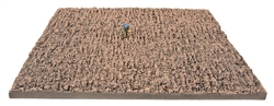 Walthers 1132 Plowed Field 8-5/8 x 7-7/8" 