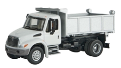 Walthers 11635 HO International 4300 Single-Axle Dump Truck w/Railroad Maintenance-of-Way Logo Decals