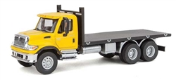 Walthers 11653 HO International 7600 3-Axle Flatbed Truck Cab Flatbed
