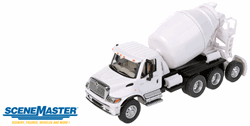 Walthers 11678 HO International 7600 3-Axle Cement Mixer