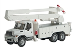 Walthers 11753 HO International 7600 Utility Truck w/Bucket Lift w/Railroad Maintenance-of-Way Logo Decals