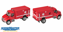 Walthers 11931 HO International 4300 EMS Ambulance