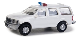 Walthers 12044 HO Ford(R) Expedition Special Service Vehicle (SSV) Police Agency Decals Nonworking lights