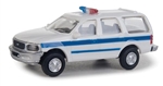 Walthers 12045 HO Ford(R) Expedition Special Service Vehicle (SSV) Police, Sheriff & Highway Patrol Decals (white, Blue Stripe; Nonworking Ligh WAL94912045 Walthers