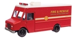 Walthers 12107 HO Morgan Olson Route Star Van Fire Department Special Operations