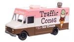 Walthers 12108 HO Morgan Olson Route Star Van Road Cones Ice Cream Food Truck