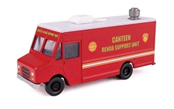 Walthers 12116 HO Morgan Olson Route Star Van Fire Dept Canteen