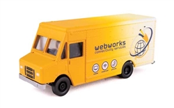 Walthers 12119 HO Morgan Olson Route Star Van Cable Internet Service