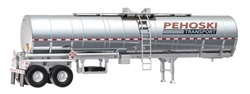 Walthers 94912351 HO Chemical Tank Trailer Assembled Pehoski Transport