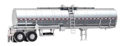 Walthers 94912352 HO Chemical Tank Trailer Assembled Painted Unlettered