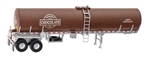 Walthers 94912355 HO Food Grade Tank Trailer Assembled Gourmet Chocolate Co.