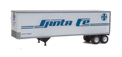 Walthers 2501 HO 40' Trailmobile Trailer 2-Pack Atchison Topeka & Santa Fe