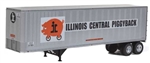 Walthers 2506 HO 40' Trailmobile Trailer 2-Pack- Illinois Central