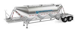 Walthers 9492622 HO Dry Bulk Semi Trailer Assembled Transload Facility Polymerchant