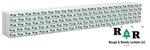 Walthers 9493166 HO Wrapped Lumber Load for WalthersMainline 72' Centerbeam Flatcar Rough & Ready Lumber