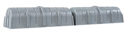 Walthers 3195 HO Glass-Fiber Style Cushion Coil Car Hood Kit 2-Pack
