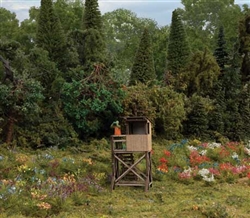Walthers 4111 HO Elevated Deer Stand Laser-Cut Wood Kit
