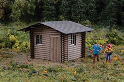 Walthers 4113 HO Forest Cabin Laser-Cut Wood Kit