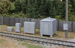 Walthers 4140 HO Vintage Trackside Detail Set Kit