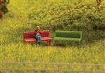 Walthers 4146 HO Benches Pkg 8