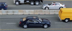Walthers 4175 HO Jersey Barriers Kit 24 Sections