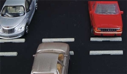 Walthers 4178 HO Parking Lot Concrete Bumpers Pkg (12)