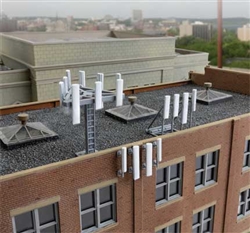 Walthers 4195 HO Mounted Communication Tower Array Kit