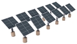 Walthers 9494196 HO Rooftop Solar Panels Kit