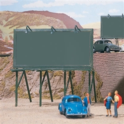 Walthers 4250 HO Plain Billboards Kit Pkg 3