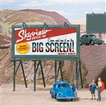 Walthers 4251 HO Cruisin' Roadside Billboards Kit Pkg 3