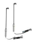 Walthers 4806 HO LED Streetlight 2-Pack Single Square Modern Parking Lot Style