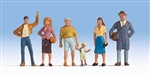 Walthers 6055 HO Pedestrians Pkg 6 Set #1