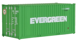 Walthers 8002 HO 20' Corrugated Container w/ Flat Panel Evergreen