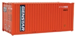 Walthers 8003 HO 20' Corrugated Container w/ Flat Panel Genstar