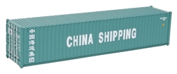 Walthers 8151 HO 40' Corrugated Container China Shipping Green