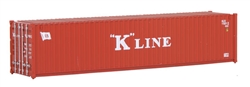 Walthers 8153 HO 40' Corrugated Container K-Line
