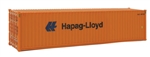 Walthers 8254 HO 40' Hi Cube Corrugated Side Container Hapag-Lloyd