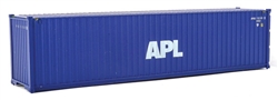 Walthers 8259 HO 40' Hi-Cube Corrugated-Side Container American President Lines APL