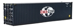 Walthers 8260 HO 40' Hi-Cube Corrugated-Side Container CMA-CGM
